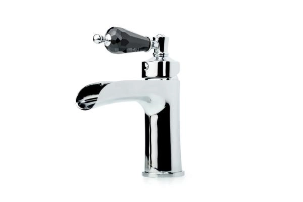 Смеситель для раковины Boheme Vogue хром с черным SW 221-BSW