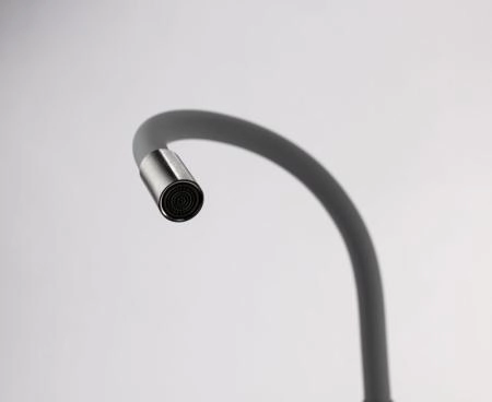 Смеситель для кухонной мойки ESKO Snake K44 G хром серый