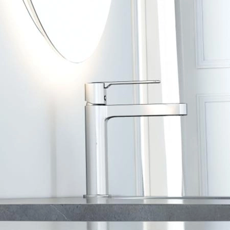 Смеситель Vincea Rondo VBF-1R1CH для раковины однорычажный, хром