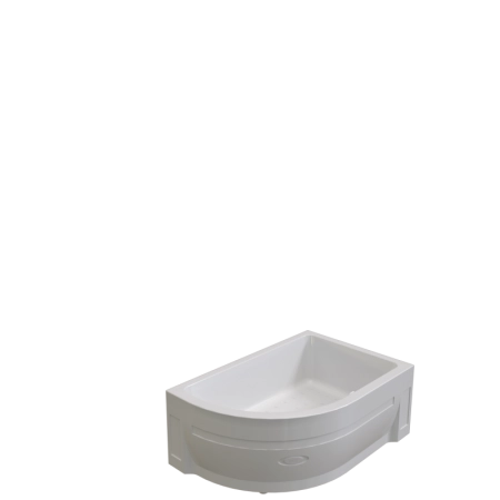 Поддон к душевому углу Соул 3 120х80 (правое исполнение, поддон на раме-подставке с устройством слива)