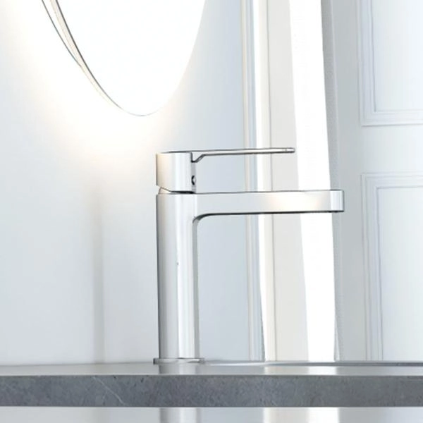 Смеситель Vincea Rondo VBF-1R1CH для раковины однорычажный, хром