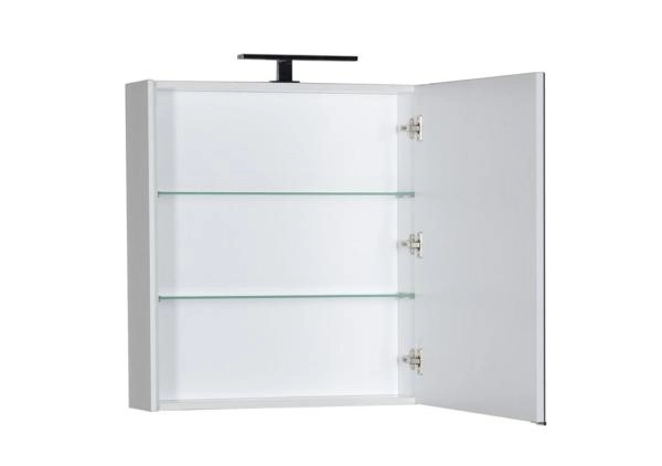 Зеркало шкаф Aquanet Латина 70 цвет белый