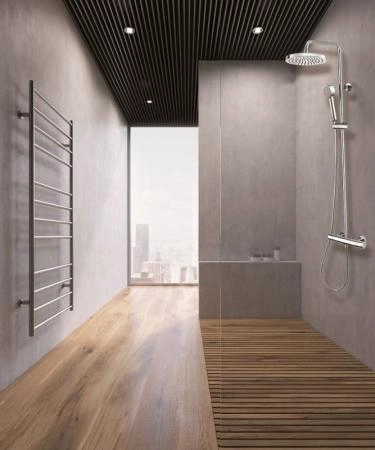 Душевая система Bossini Elios L10049.030, с термостатом, верхний душ ? 250 мм, хром