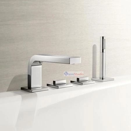 Смеситель на борт ванны Keuco Edition 11 51130010100, 180 мм, на 4 отверстия Хром