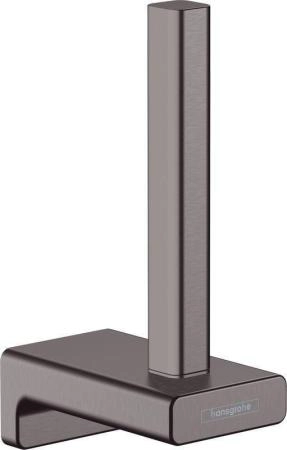 Hansgrohe AddStoris 41756340 Держатель запасного рулона туалетной бумаги шлифованный черный хром