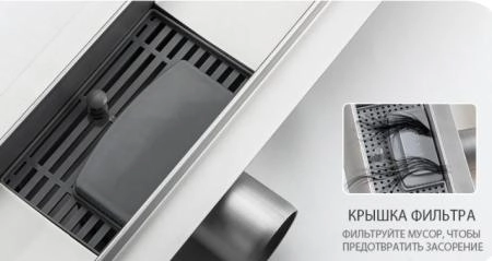 Душевой трап Gappo G85007-2 из нержавеющей стали 50 см