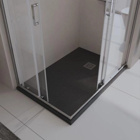 Душевой поддон BelBagno 120x90 искусственный камень чёрный матовый прямоугольный TRAY-MR-UNO-AH-120/90-35-NERO-CR