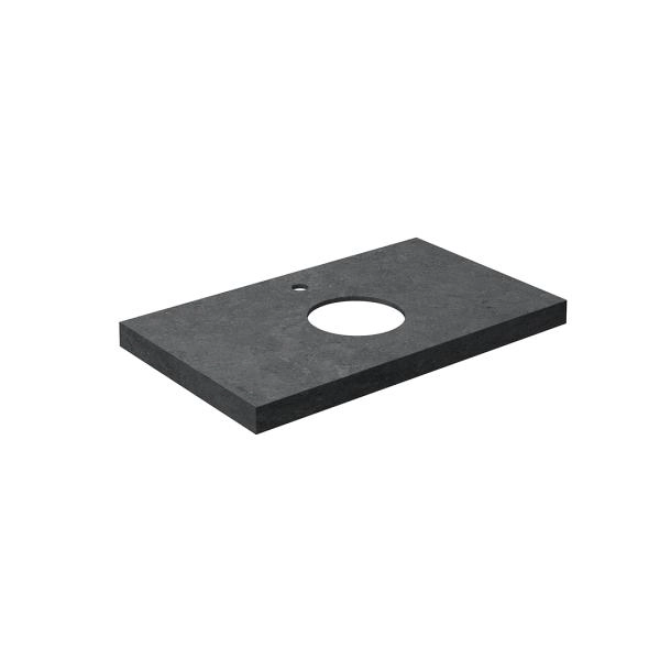 Столешница Kerama Marazzi CANALETTO КАНАЛЕТТО CN80.DL501320R Столешница из керамогранита Роверелла 80x48, темно-серая