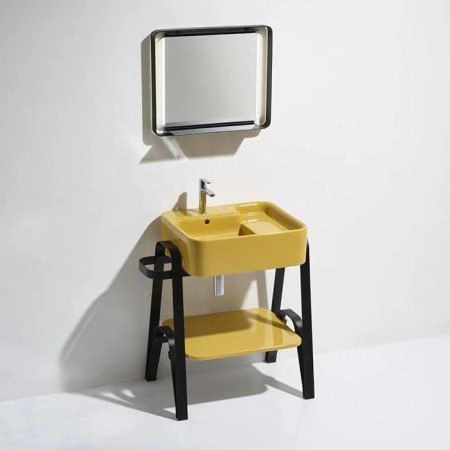 Simas Hop Раковина чаша подвесная 60x50xh18 см, без отв. для смесителя, цвет: narciso