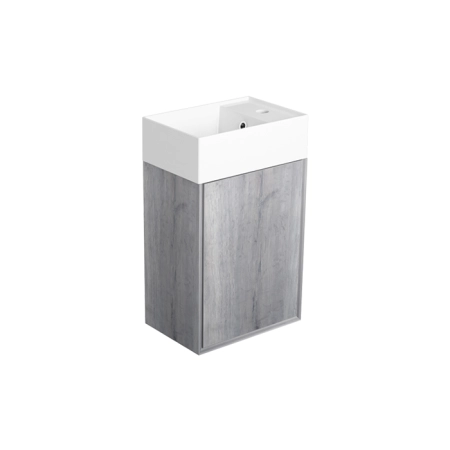 SIMAS AGILE Тумба подвесная 40x27xh51 см, для раковины AG40., 1 дверца, цвет: BARRIQUE