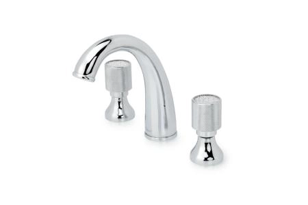 Смеситель для раковины на 3 отв. ROYAL CRYSTAL, хром_Комплект 277-Royal/CRST