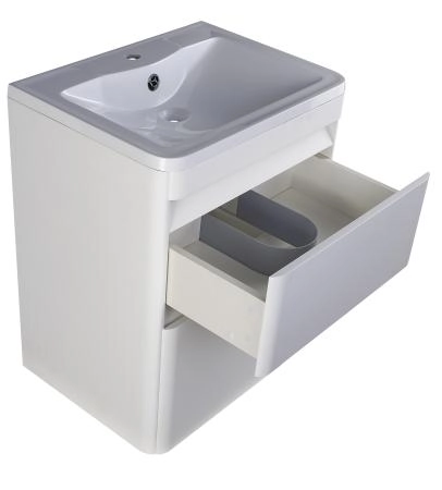Тумба под раковину Style Line Elfante Атлантика 60 Люкс антискрейч, PLUS, напольная
