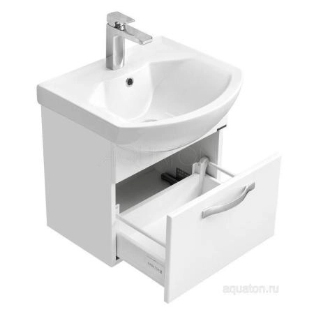 Тумба под раковину Акватон Ария 50 см, цвет белый