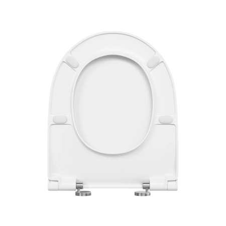 Сиденье для унитаза VitrA Nest  220-003R409 круглое белое дюропласт с микролифтом быстросъемное