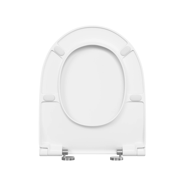 Сиденье для унитаза VitrA Nest  220-003R409 круглое белое дюропласт с микролифтом быстросъемное