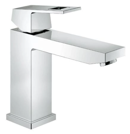 Смеситель Grohe Eurocube 23446000 для раковины однорычажный со средним изливом, гладкий корпус