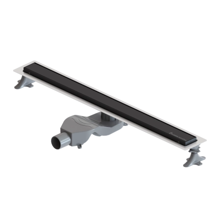 Душевой лоток Boheme Premium Linear 80см, нерж.сталь ЧЕРНЫЙ 982-80-B
