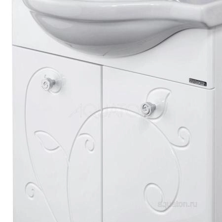 Тумба под раковину Акватон Лиана 60 см цвет белый