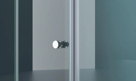 Душевая дверь BelBagno ALBANO 100 прозрачное стекло 6 мм профиль хром ALBANO-BS-13-30+70-C-Cr