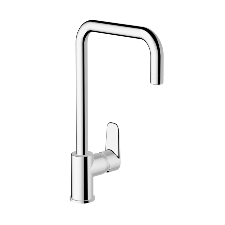 Смеситель VitrA Flow Soft  A43426EXP с поворотным изливом однорычажный хром латунь