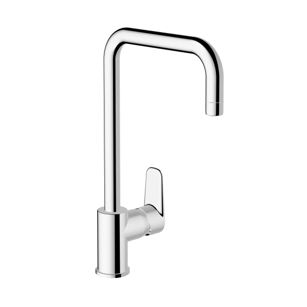 Смеситель VitrA Flow Soft  A43426EXP с поворотным изливом однорычажный хром латунь