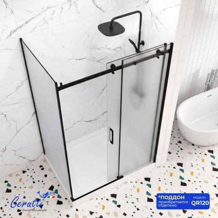 Душевое ограждение СeruttiSPA ЧЕЗАС (CEZA'S) 120BF R (120x90x195)