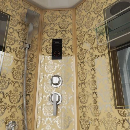 Душевая кабина Niagara Luxe NG-7715G (900x900х2150) низкий поддон стенки ЗОЛОТО
