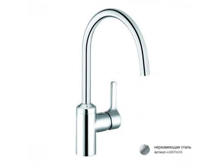 Смеситель Kludi Bingo Star 428579678 для кухни, нержавеющая сталь