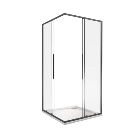 Душевой уголок IDEA CR-80-C-B 80x80 прозрачное