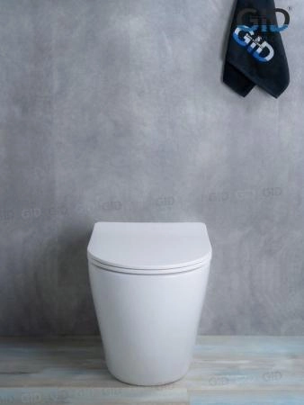 Унитаз Gid TRS-269 56 см приставной безободковый микролифт белый