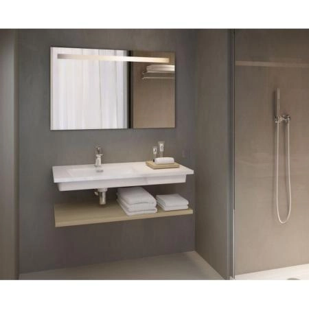 Раковина Jacob Delafon VOX EXAC112-Z-00 100 см подвесная левая