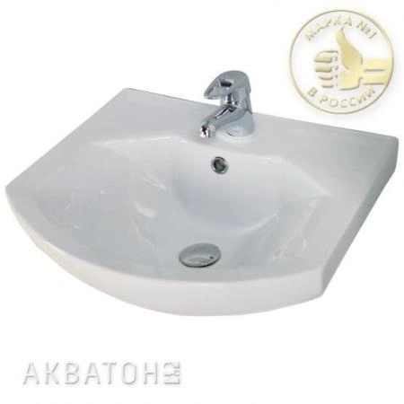 Акватон Раковина керамическая Смаил 50 см