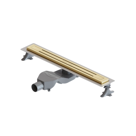 Душевой лоток Boheme Premium Trendy 60см, нерж.сталь ЗОЛОТО 983-60-G