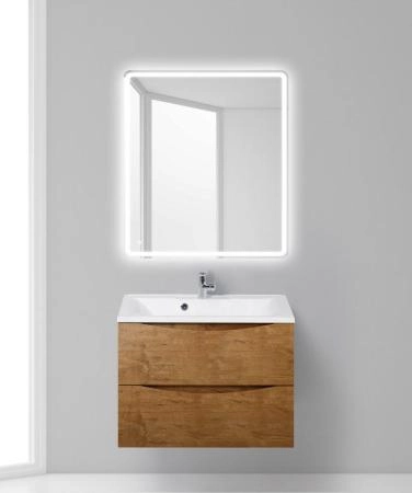 Тумба под раковину Belbagno MARINO Bianco Opaco подвесная 750x450x500 MARINO-750-2C-SO-BO-P