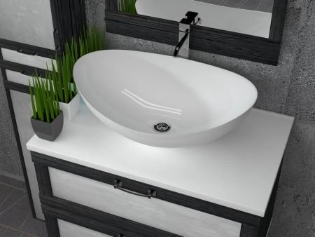 Раковина накладная Stella Polar Орион, белая SP-00000898