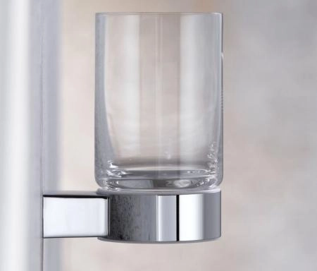 Стакан для зубных щеток Keuco Plan 14950010100 хром/прозрачный