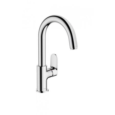 Hansgrohe 71554000 Vernis Blend Смеситель для раковины 200 мм, со сливным гарнитуром, излив, хром