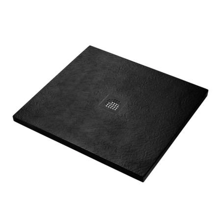 Душевой поддон BelBagno 80x80 искусственный камень белый квадратный TRAY-MR-UNO-A-80-35-W-CR