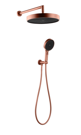 Лейка ручная+верхняя+выпуск+шланг Boheme CELLCOPPER BRUSHED 427-CB