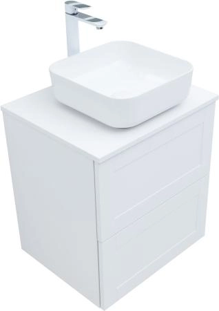 Тумба под раковину Aquanet Терра 60 белый матовый