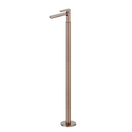 Newform Haka Смеситель для раковины, напольный, цвет: PVD brushed copper bronze