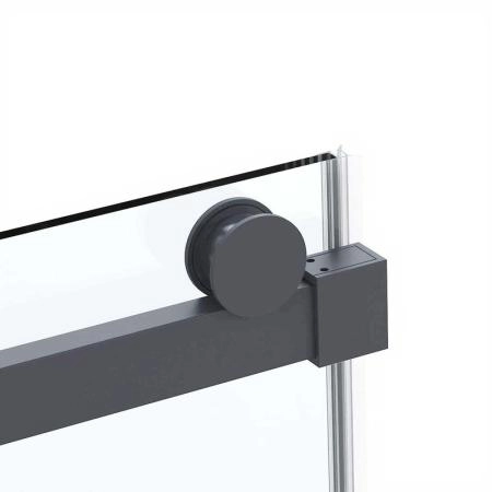 Душевая дверь Vincea Como Soft VDS-1CS110CLGM, 1100, вороненая сталь, стекло прозрачное