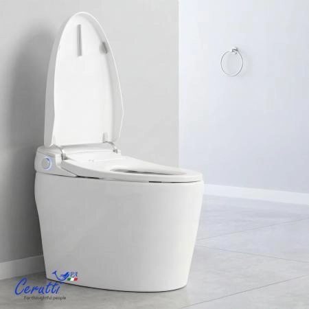 Унитаз напольный CeruttiSPA КЛИО (CLIO) Smart CT12153 с дистанционным управлением (680x410x490)