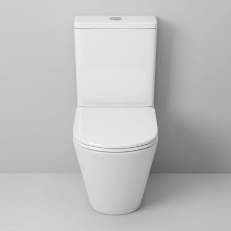 Унитаз Grossman GR-4450S (605*380*825) напольный безободковый с тонкой крышкой