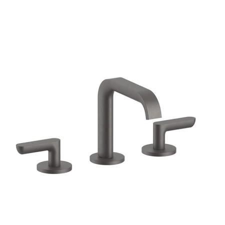 Fantini Icona Deco Смеситель для раковины, 3 отв., без донного клапана, излив: 14.5см, цвет: оружейная сталь