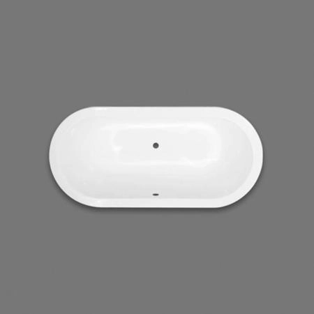 Devon&Devon Bayswater Ванна встроенная чугунная овальная 170x80xh46 cм, цвет: белый