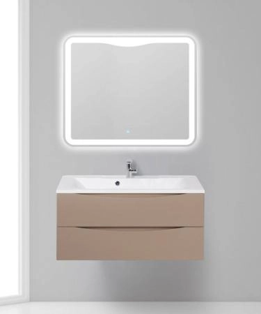 Тумба под раковину Belbagno MARINO Crema Opaco подвесная 1000x445x500 MARINO-1000-2C-SO-CO-P