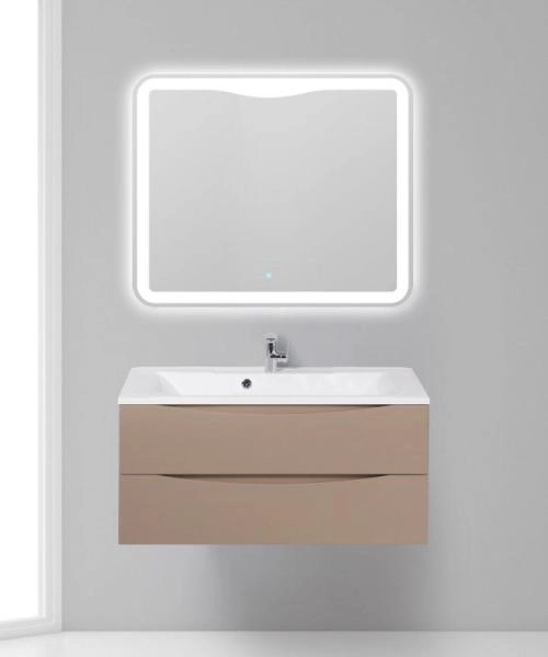 Тумба под раковину Belbagno MARINO Crema Opaco подвесная 1000x445x500 MARINO-1000-2C-SO-CO-P