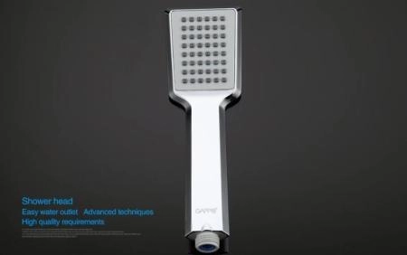 Смеситель Gappo G1107 на борт ванны 3 отверстия, хром