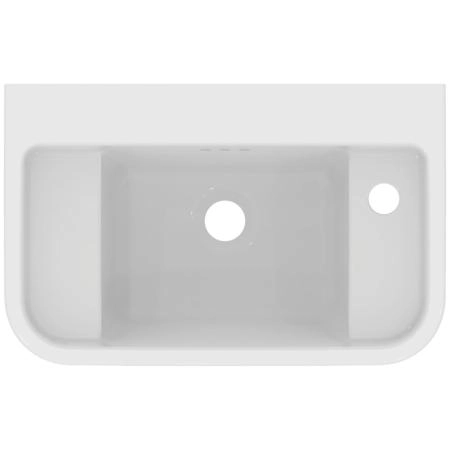 Ideal Standard Calla Раковина 50х32xh18см., подвесная, с 1 отв., Dx, с крепежом, цвет: белый глянец